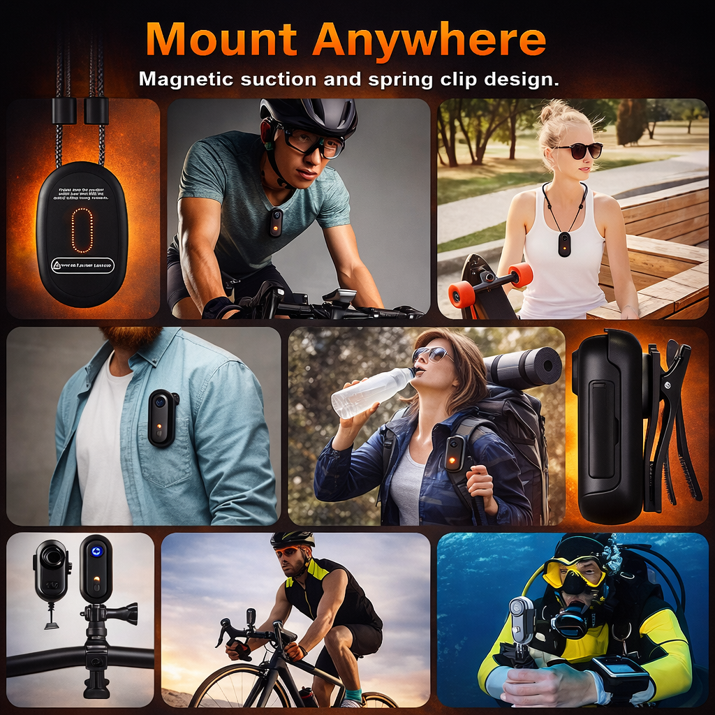 BodyCam® – Ultra Mini 4K POV Camera