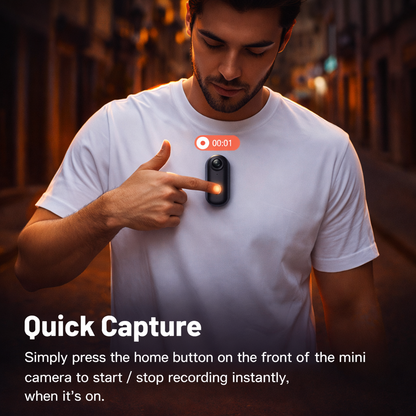 BodyCam® – Ultra Mini 4K POV Camera