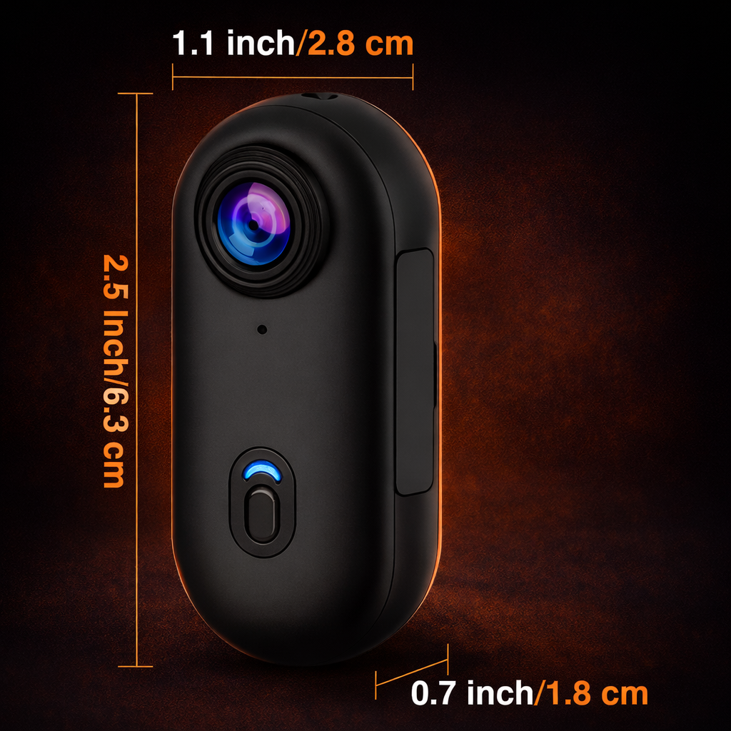 BodyCam® – Ultra Mini 4K POV Camera