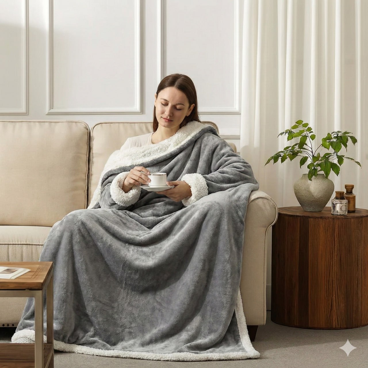 CozyFlip™ Thermal Robe